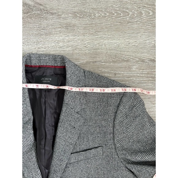 J. Crew Gray Plaid Blazer - Picture 9 of 11